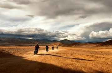 22 Tage Himalayan Marathon Boss of All Rides Motorrad Tour in Indien