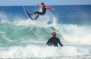 8 jours en stage de surf à Sintra Ocean, Portugal