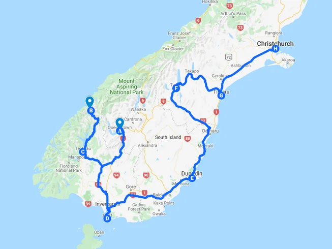 18 Days Self-Guided Weka Trails Motorcycle Tour in South Island, New Zealand photo 4