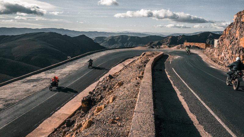 4 Day La Baguette Guided Motorcycle Tour in Spain and France