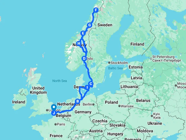 15 Day The Ultimate Ride: Guided Motorcycle Tour in Norway, France, Germany photo 3