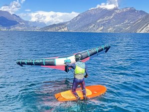 2 días de campamento de wingfoil en el lago de Garda, Italia