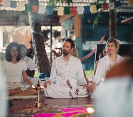 28 jours-200h en formation de professeur de yoga ashtanga et hatha à la plage de Varkala, Inde - Photo 2