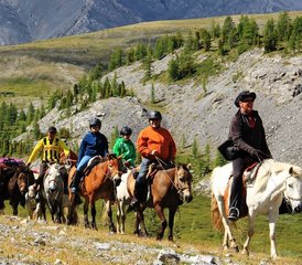 419 jours trek équestre lac Khovsgol, vallée Darkhad et monts Khoridol Saridag, Mongolie - Photo 1