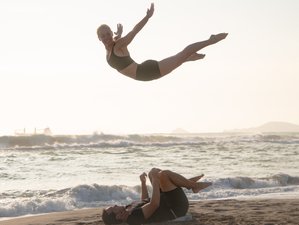 8 Day 50-Hour Level 2 Intermediate Advanced Acro Yoga Training Program in Devon, UK