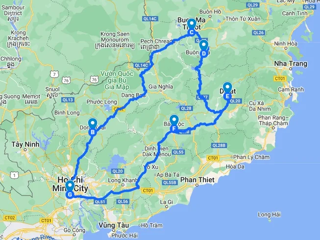 6-Day Saigon Loop Motorcycle Tour photo 3