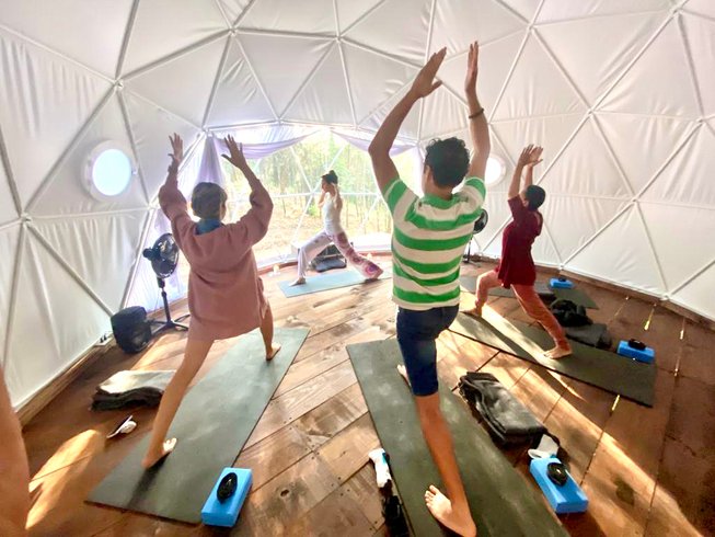 Get Ready For A Completely Unique Yoga Experience In This Ohio Nature Dome