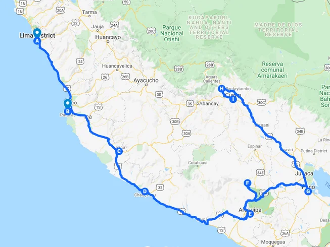 10 Day Budget-Friendly Guided Motorcycle Tour From Lima to Cusco, Peru photo 3
