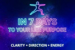 7 días de retiro online de yoga y propósito: encuentra tu rumbo, estabiliza tu energía y trabaja 1 a 1 en tu claridad