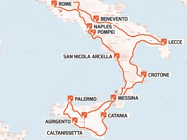 16 Day Guided Motorcycle Tour from Rome to Sicily and South Italy photo 3
