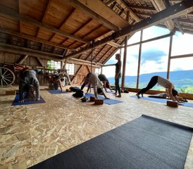 7 jours en stage de yoga en pleine nature "Féminin Sauvage" dans les Vosges, France - Photo 4