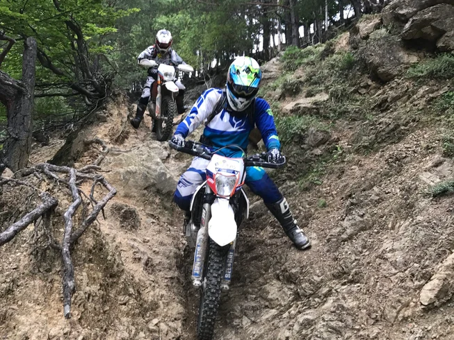 6 Days Guided Enduro Motorcycle Tour for Small Groups in Sibiu Area, Romania