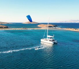 18 Day Catamaran Kite Cruises in the Cyclades Embarking in Paros, Greece - Photo 1