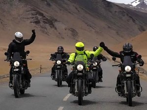 6 Day Leh Ladakh Adventure Guided Motorcycle Tour in India