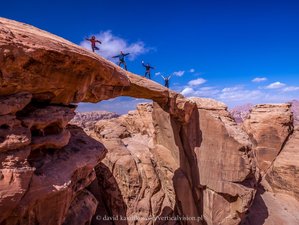 3 Day Adventure Holiday in Wadi Rum, Jordan: Burdah, White Desert, and Camel Trek