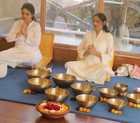 4 jours en stage de sonothérapie à Tapovan, Rishikesh, Inde - Photo 2
