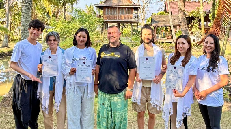 25 Day 200-hour Yoga Teacher Training Course in Chiang Mai, Thailand with Sound and Energy Healing