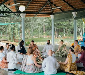 21 jours-200h en formation de professeur de yoga hatha et ashtanga à Mandrem, Goa, Inde - Photo 3