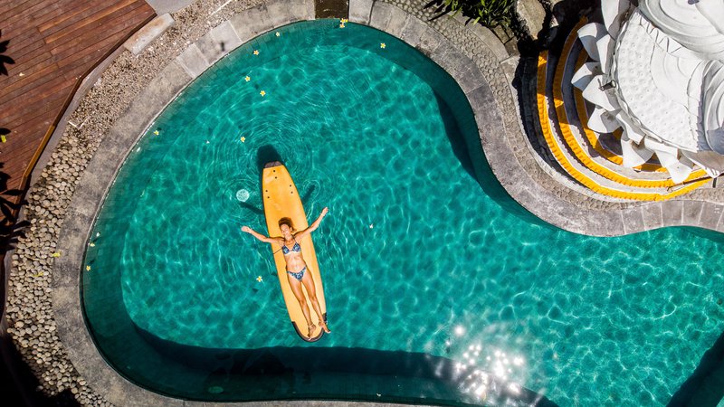 8 jours en stage de surf et yoga d'aventure à Badung, Indonésie