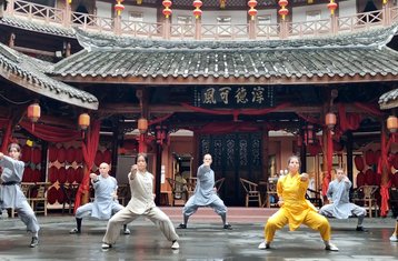 24 semanas de formación y cultivo de kungfú Shaolin en el histórico casco antiguo, Chengdu, China