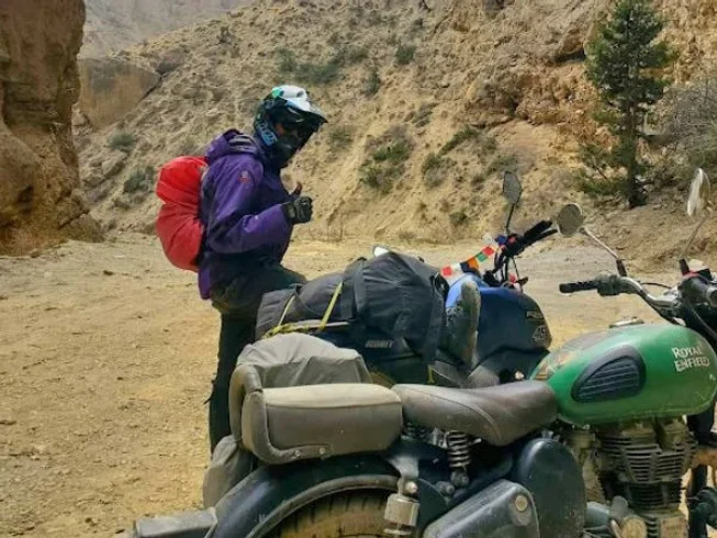 8 Day Guided Extreme Motorbike Tour in Manang Valley, Nepal photo 2
