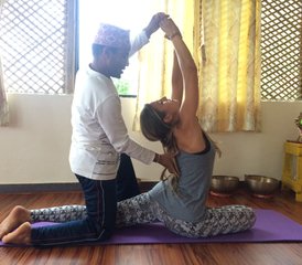 45 jours en formation avancée de professeur de yoga 500h à Chhaling, Bhaktapur, Népal - Photo 4