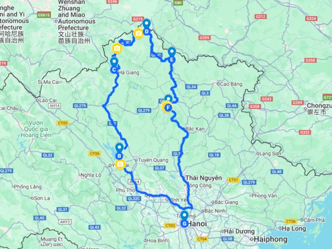 6 Day Guided Ha Giang Loop Off-Road Motorcycle Tour in Vietnam photo 3