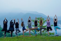 24 Tage 200-Stunden Hochwertige Multi-Stil-Yogalehrer Ausbildung in Rishikesh, Indien