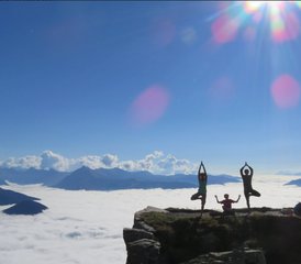 67 jours en stage de yoga et randonnée dans les Alpes, France - Photo 1