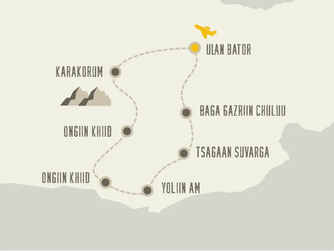 13 Day The Gobi Desert Guided Motorcycle Tour in Mongolia photo 3