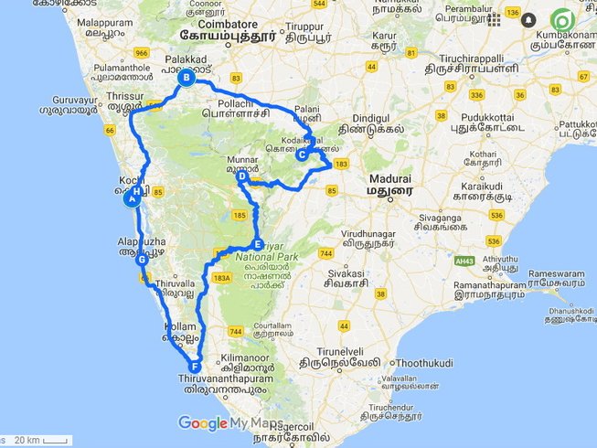 11 Days The Spice Route India Guided Motorcycle Tour - Tripaneer.com