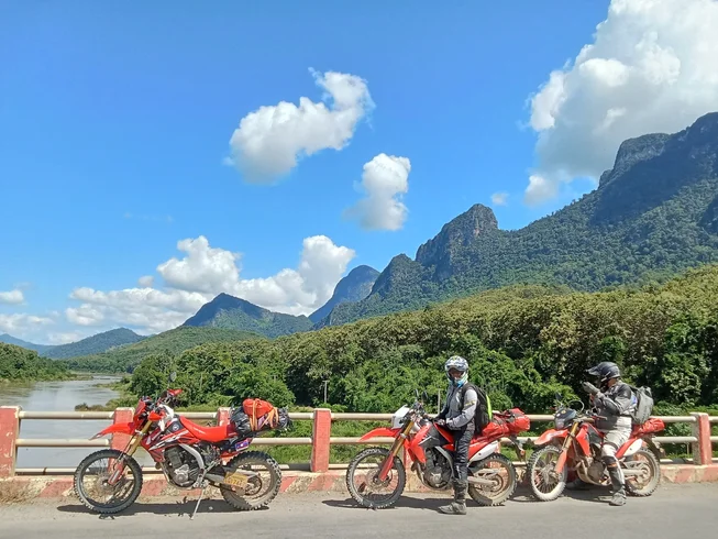 5 Day Exotic Guided Motorcycle Tour from Vientiane to Vang Vieng, Luang Prabang in Laos photo 2