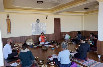7 Day Beginner to Advanced Level Himalayan Singing Bowl Training Along With Yoga Retreat in Nepal