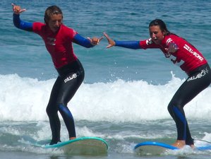 7 Day Summer Youth Surf Camp for All Levels in El Tejo, Cantabria