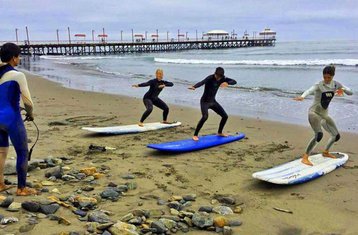 6 jours en stage de surf Just Surf avec des professionnels à Huanchaco, La Libertad