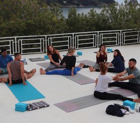 88 jours en stage de yoga : se ressourcer, se détendre, nager, marcher, randonner et faire du SUP à Corfou ensoleillée, Grèce - Photo 1