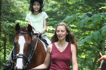 6-daagse Rookie Week Paardrijkamp voor meisjes van 5-11 jaar in Newbury, Vermont, USA