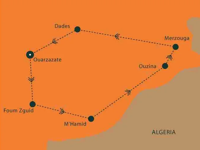 8 Day Desert Quest | Guided Off-road Motorcycle Tour in Morocco photo 3