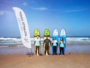 2 Day Family and Friends Ultimate Surf Escape in Praia Azul, Lisbon, Portugal
