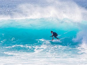 8 Day Surf and Yoga Retreat in Caleta de Famara, Lanzarote