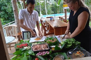 5 Tage Detox-Saftfasten, tägliches Spa, Meditation und Yoga Retreat in Sesandan, Bali, Indonesien