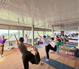 25 jours-200h en formation de professeur de yoga multi-style à Dharamshala, Inde - Photo 3