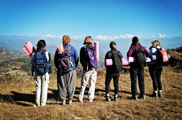 10 Tage Yoga, Wandern, Klangheilung Detox Retreat bei Kathmandu, Nepal