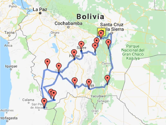 18 Day Mission Impossible Guided Motorcycle Tour in Bolivia photo 3