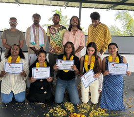 10 jours-85h en formation de professeur de yoga prénatal et postnatal au Kerala, Inde - Photo 4