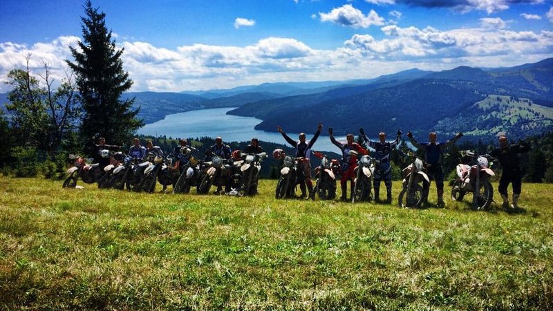 6 Days Guided Enduro Motorcycle Tour in the Beautiful Buzău County, Romania for All Skill Levels