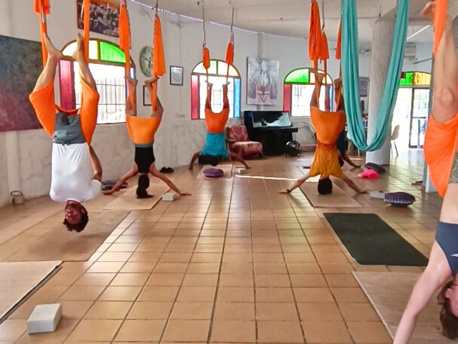 Acheter Balancelle Aero Yoga en Espagne - Yoga aérien 