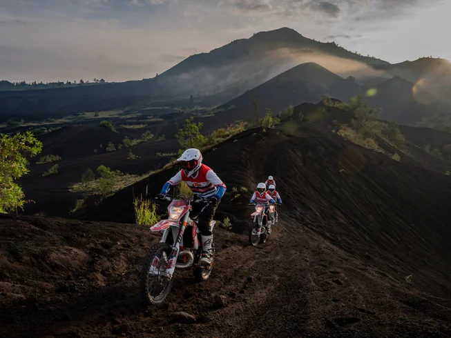 3 Day Guided Motorcycle Tour Kintamani Forest and Volcano Adventure in Indonesia photo 2