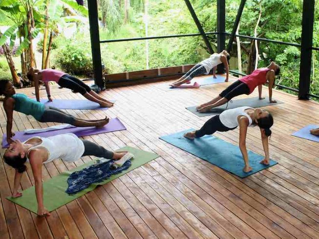 8 Days Aerial Silk Yoga And Surf Holiday In Santa Teresa Costa