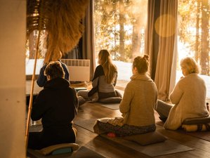 6 jours d'aventure en stage de yoga, sauna et bains glacés dans la forêt lithuanienne